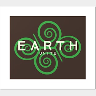 Earth Unite Earth Tribe Earth Nation Earth Warrior Posters and Art